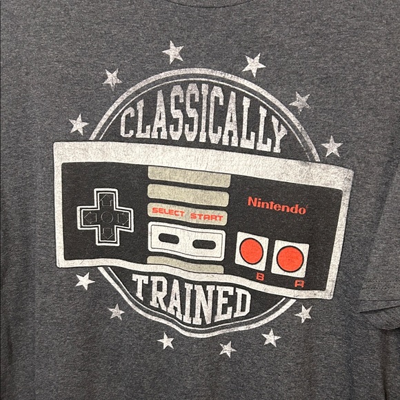 3 Men’s Large T-Shirts. Star Wars Blue and Nintendo gray T-Shirts Set - Picture 8 of 10